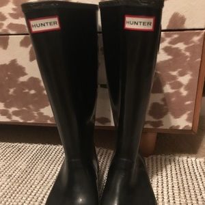 Hunter rain boots